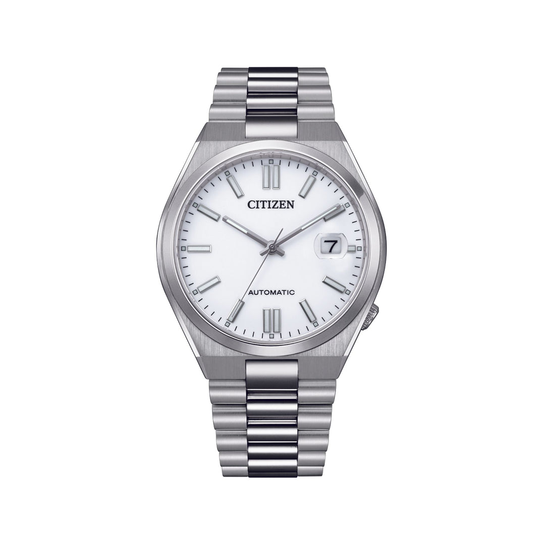 Relógio Citizen Tsuyosa NJ015 Branco - Automático - 40mm