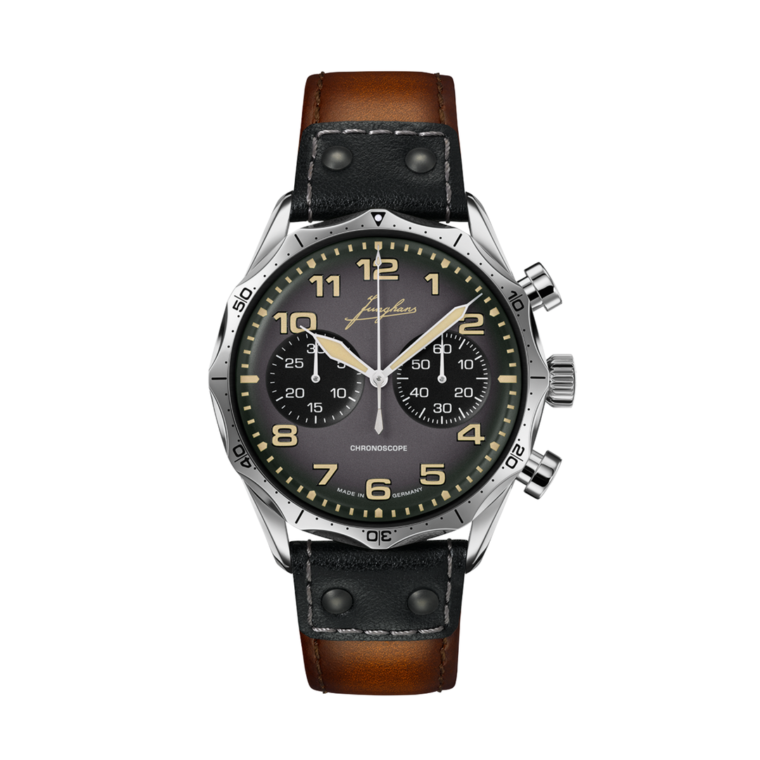 Relógio Junghans Pilot Chronoscope 27/3493.00
