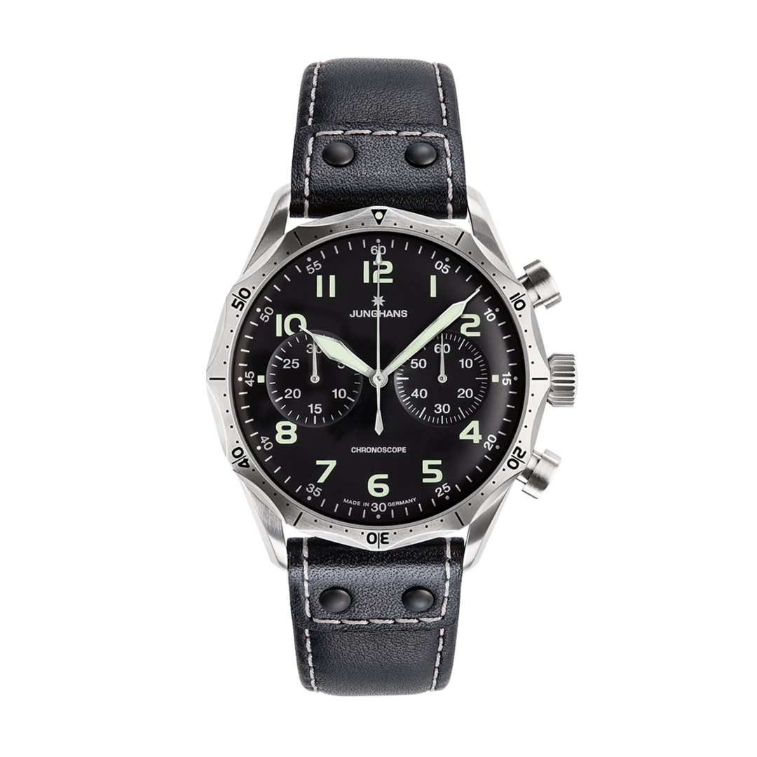 Relógio Junghans Pilot Chronoscope 27/3590.00
