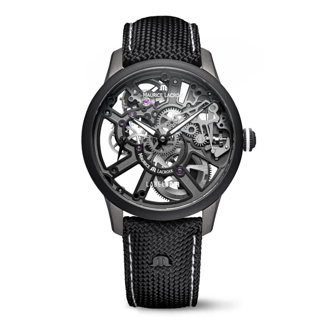 Relógio Maurice Lacroix MASTERPIECE SKELETON LABEL NOIR MP7228-DLB04-090-2