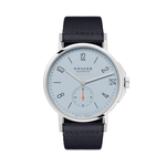 Carregue a imagem no visualizador da Galeria, Relógio NOMOS Glashütte Ahoi Neomatik Date 38mm Sky Blue on Textile Strap 526