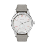 Carregue a imagem no visualizador da Galeria, Relógio Feminino NOMOS Glashütte Club Campus 36mm White Silver-Plated on Leather Strap 708