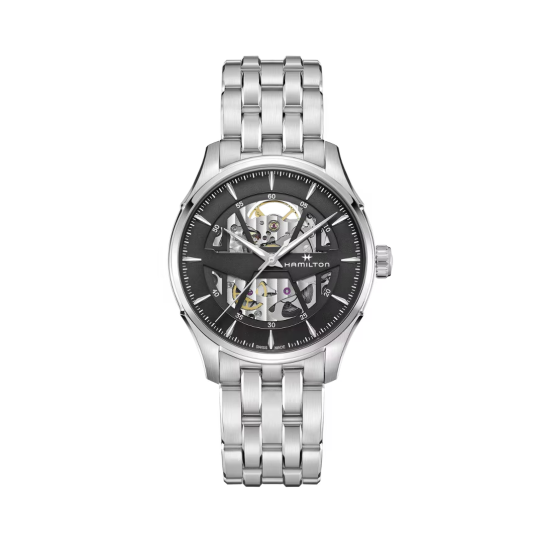 Relógio Hamilton H42535180 Jazzmaster Skeleton Automático 40mm