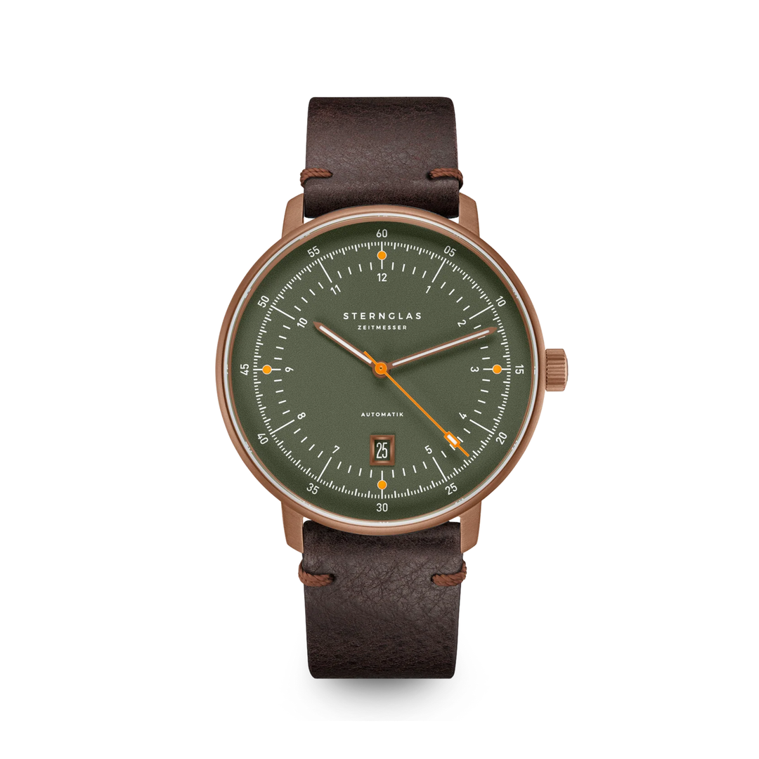 Relógio STERNGLAS Hamburg Pro 42 mm S02-HP35-VI17 Automático