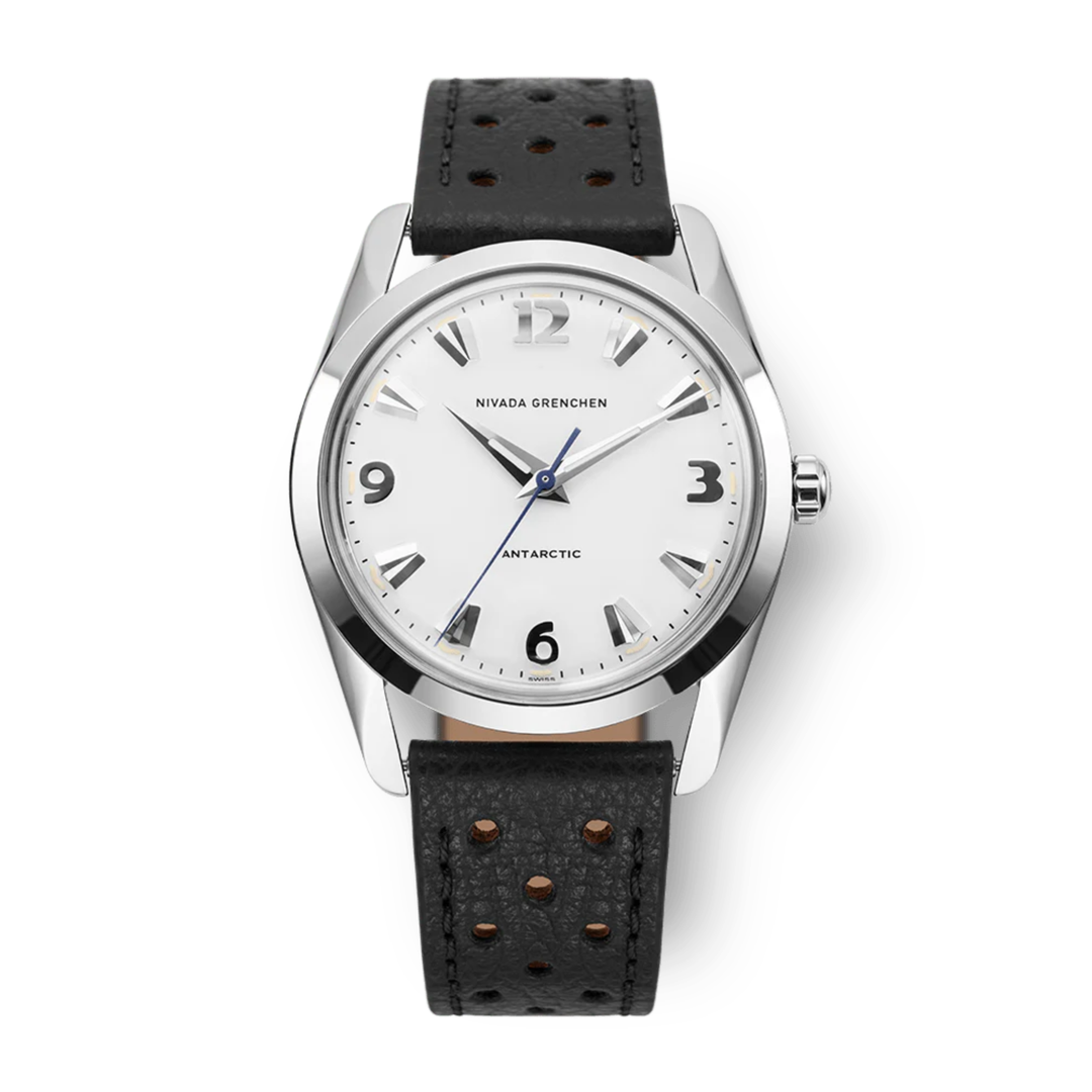 Relógio Nivada Grenchen ANTARCTIC WHITE LUMINOVA 35mm 35005M40