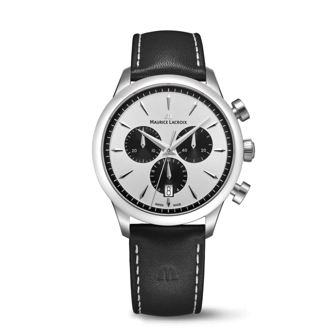 Relógio Maurice Lacroix 1975 QUARTZ CHRONOGRAPH 40MM 751038-SS001-130-2
