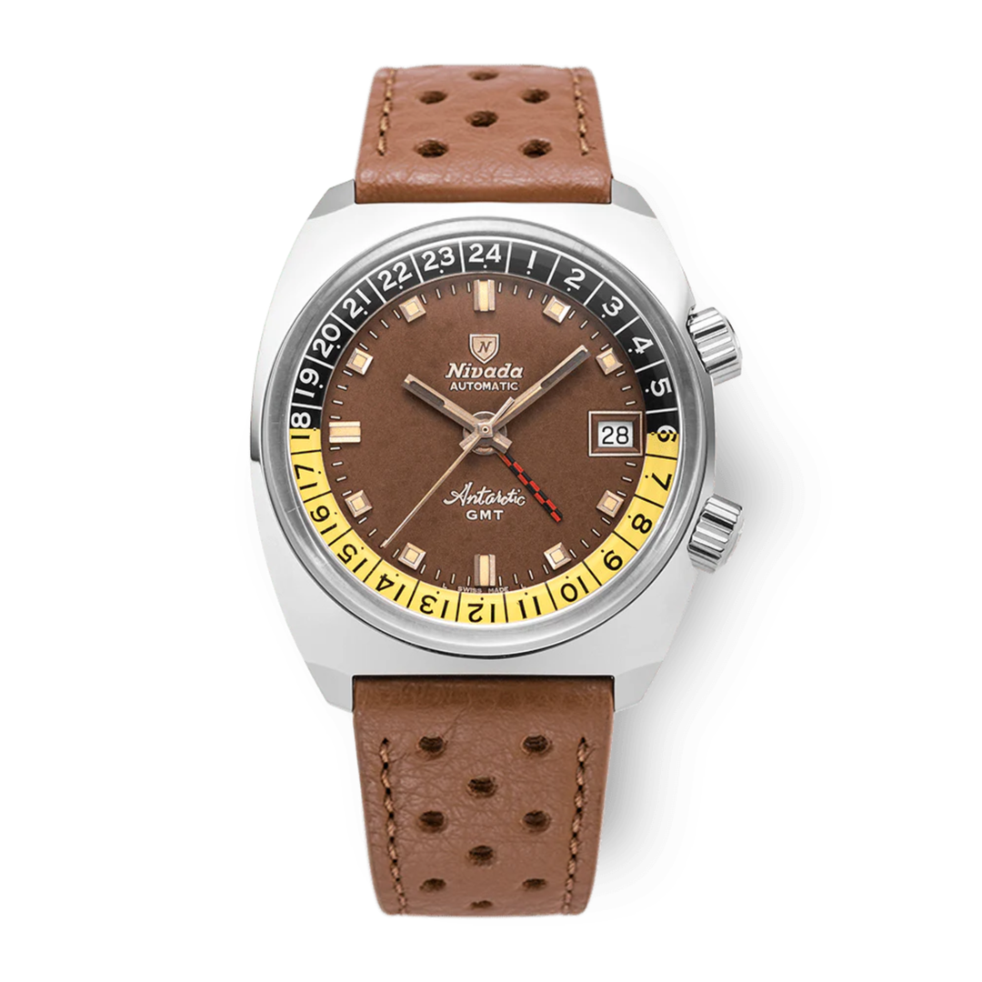 Relógio Nivada Grenchen ANTARCTIC GMT - TROPICAL 36mm 32061A23