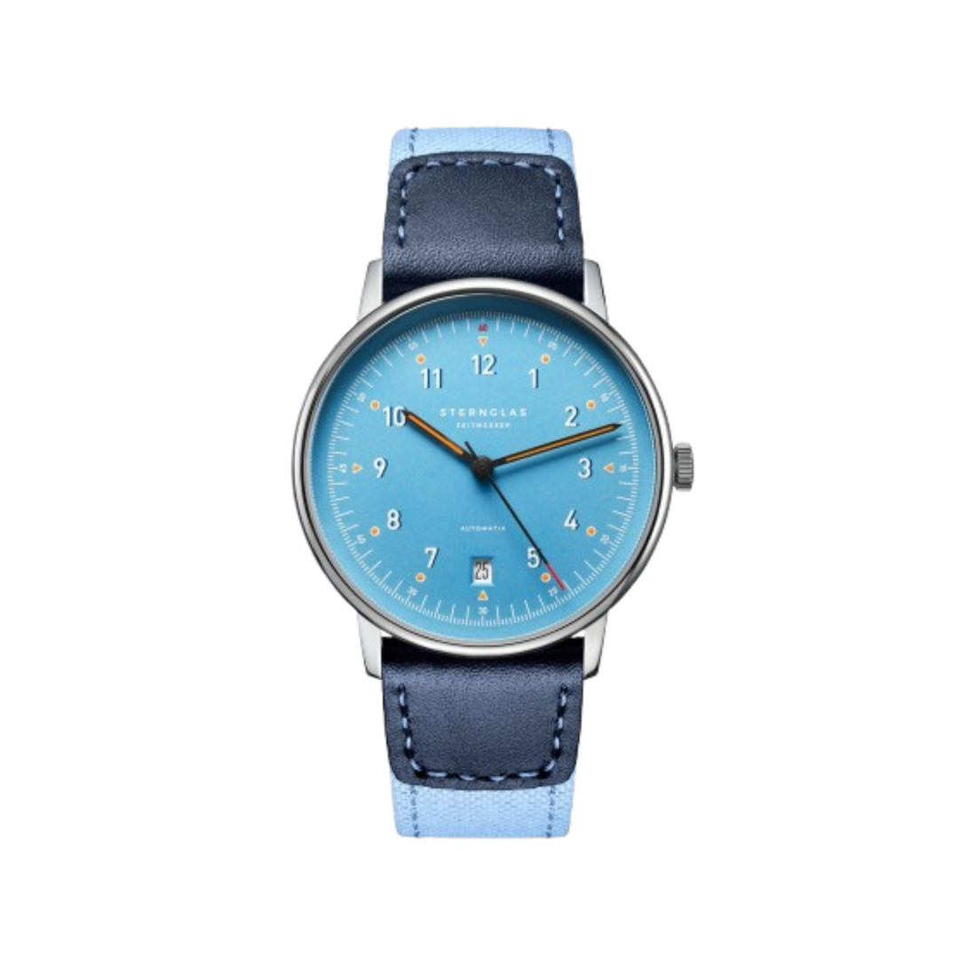 Relógio STERNGLAS Lumatik 38 mm S02-LM17-NY05 Automático