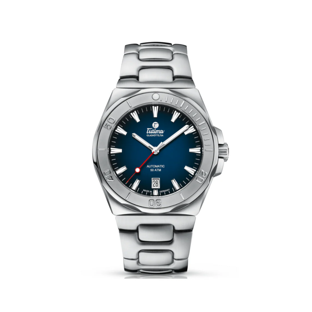 Relógio Tutima Glashütte M2 SEVEN SEAS 6156-04 AUTOMÁTICO