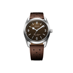 Carregue a imagem no visualizador da Galeria, Relógio Nivada Grenchen SUPER ANTARCTIC 3.6.9 BROWN NO VINTAGE EFFECT - WHITE LUMINOUS 38mm 32040A23