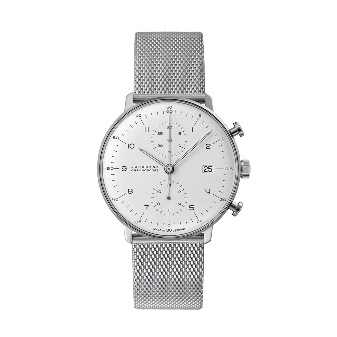 Relógio Junghans max bill Chronoscope 27/4003.46
