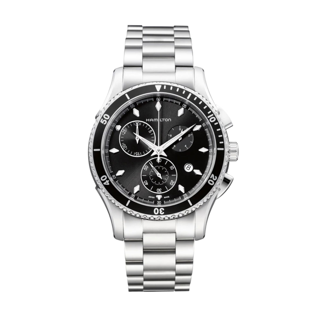 Relógio Hamilton JAZZMASTER SEAVIEW CHRONO H37512131 - Quartzo 44mm