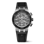 Carregue a imagem no visualizador da Galeria, Relógio Maurice Lacroix AIKONIC AUTOMÁTICO CHRONOGRAPH SKELETON AC8018-SSL20-030-2