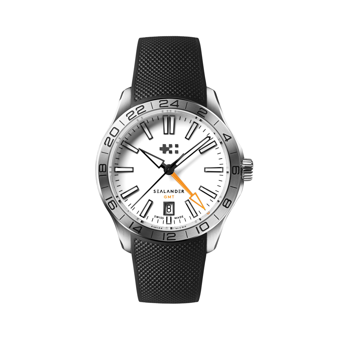 Relógio Christopher Ward C63-39AGM4-S00W0-RK C63 Sealander GMT 39mm