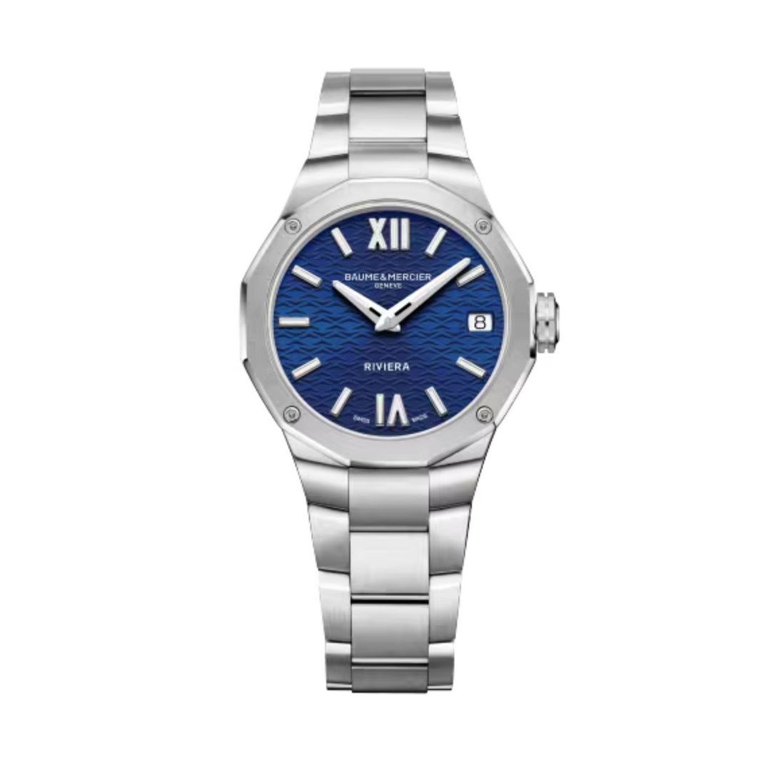 Relógio Baume & Mercier Riviera 10727 - Quartzo - 33m - Unissex