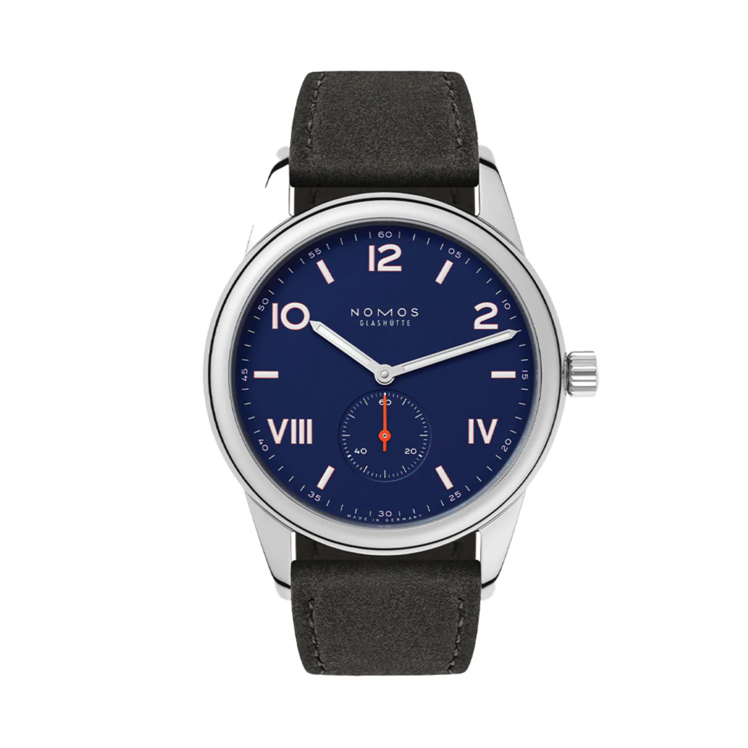 Relógio NOMOS Glashütte Club Campus Sapphire Back 38mm Night Sky on Strap 722.GB
