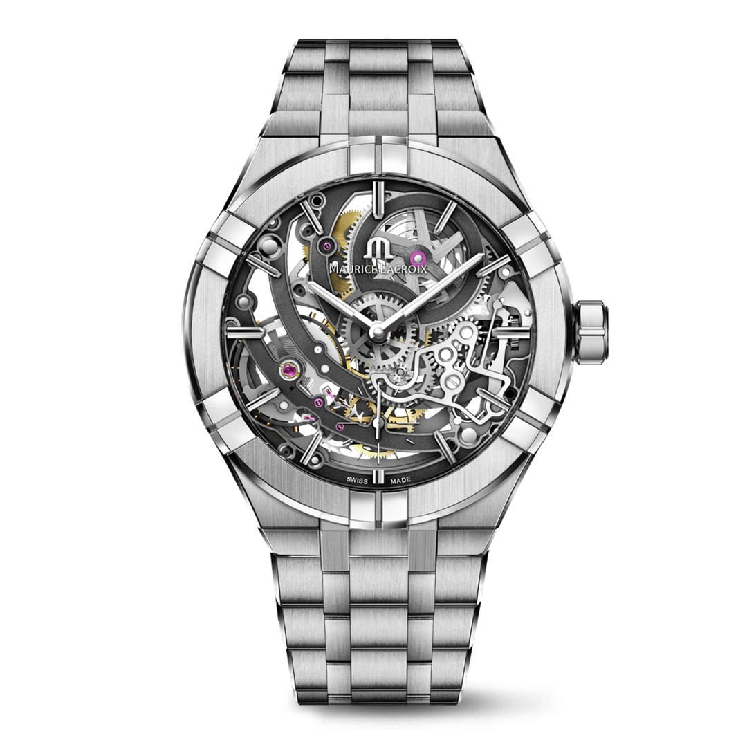 Relógio Maurice Lacroix AIKON AUTOMÁTICO SKELETON AI6028-SS002-030-1