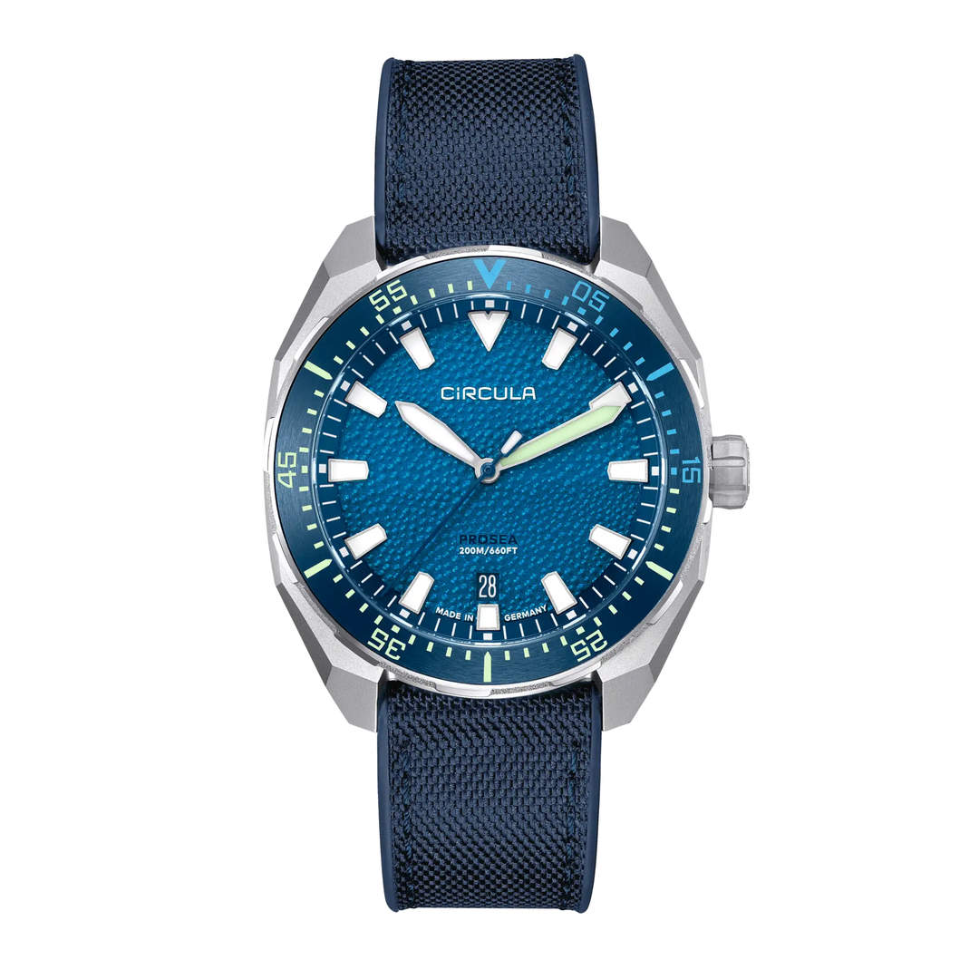 Relógio Circula Taucheruhr ProSea Blau PS-SH-BB