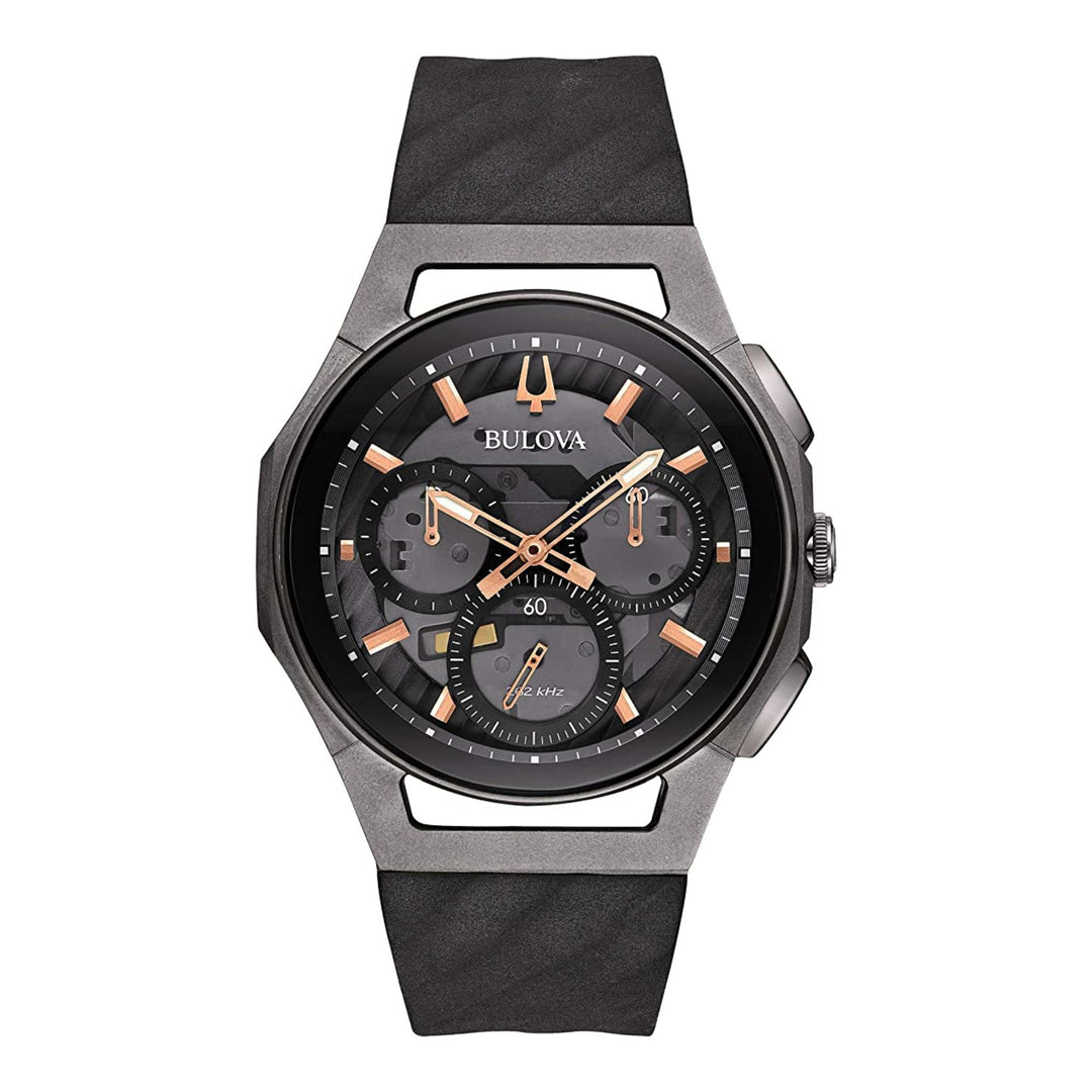 Relógio Bulova CURV 98A162 - Quartzo - 44mm - Pendulum Relojoaria
