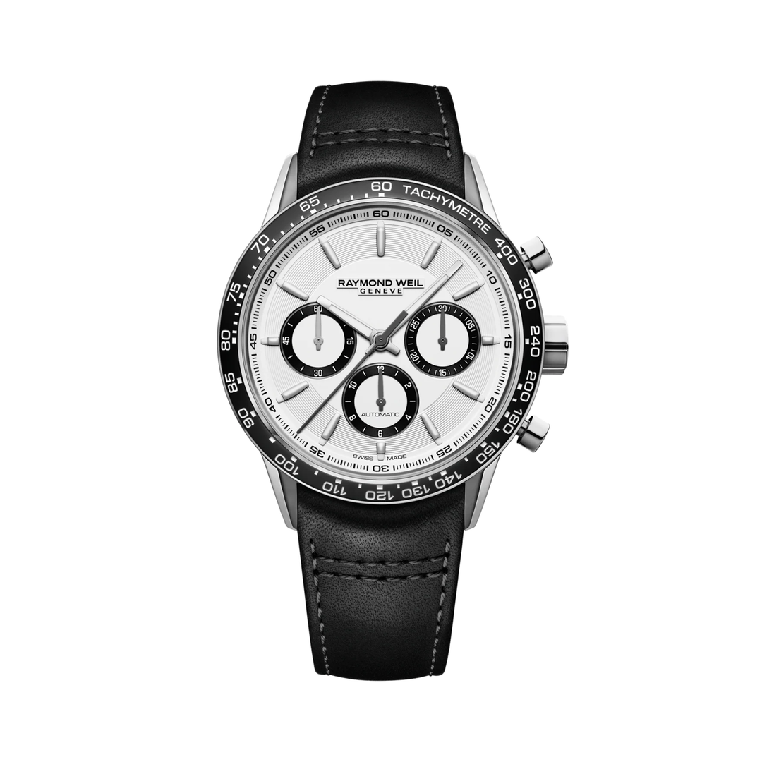 Relógio RAYMOND WEIL freelancer tri-compax chronograph 43 mm, 7741-SC1-30021