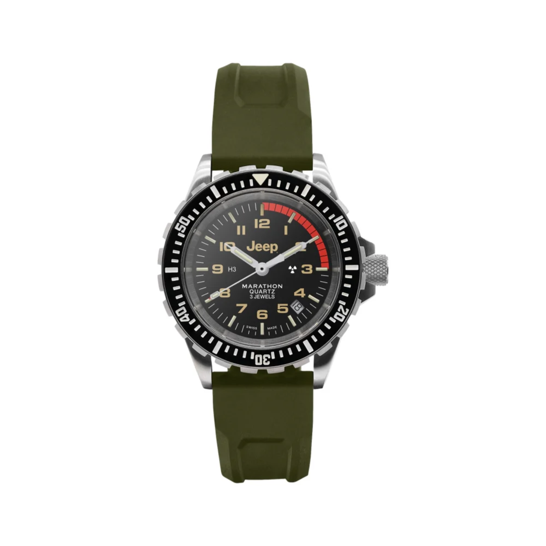 Relógio Marathon TSAR Diver's Jeep Rubicon 41mm  Quartzo