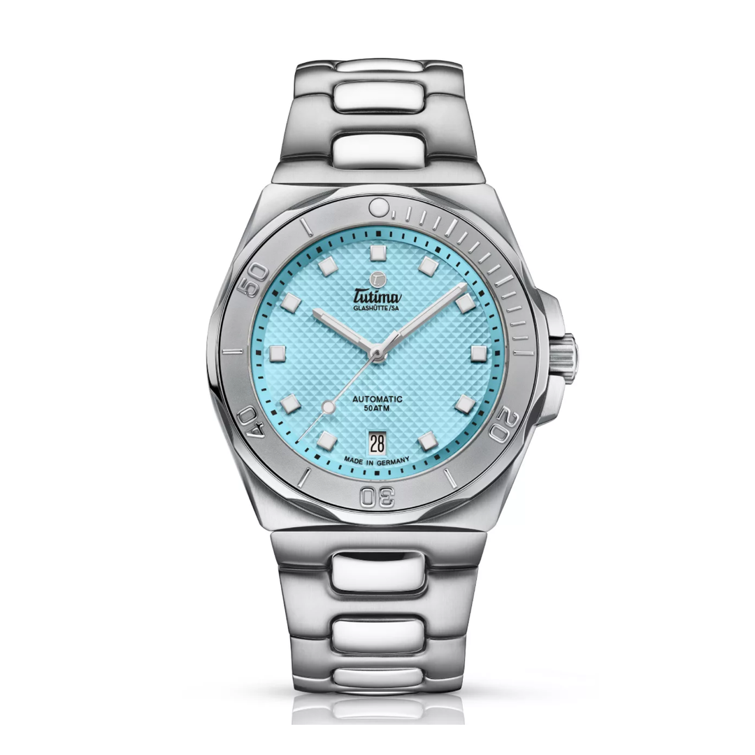 Relógio Tutima M2 Seven Seas S Ice Blue 6156-30 S 6156-30