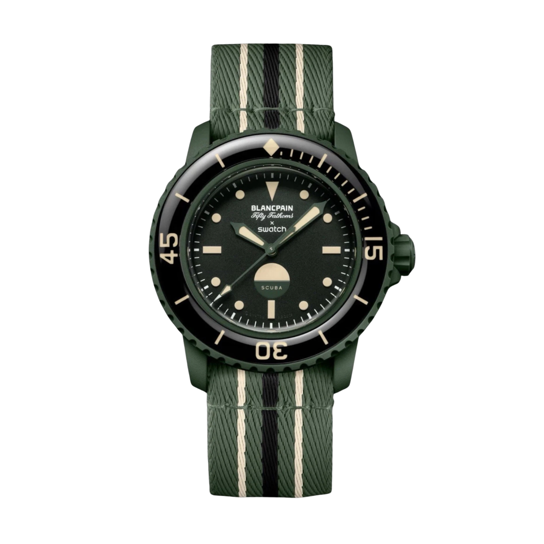 Blancpain X Swatch - GREEN ABYSS