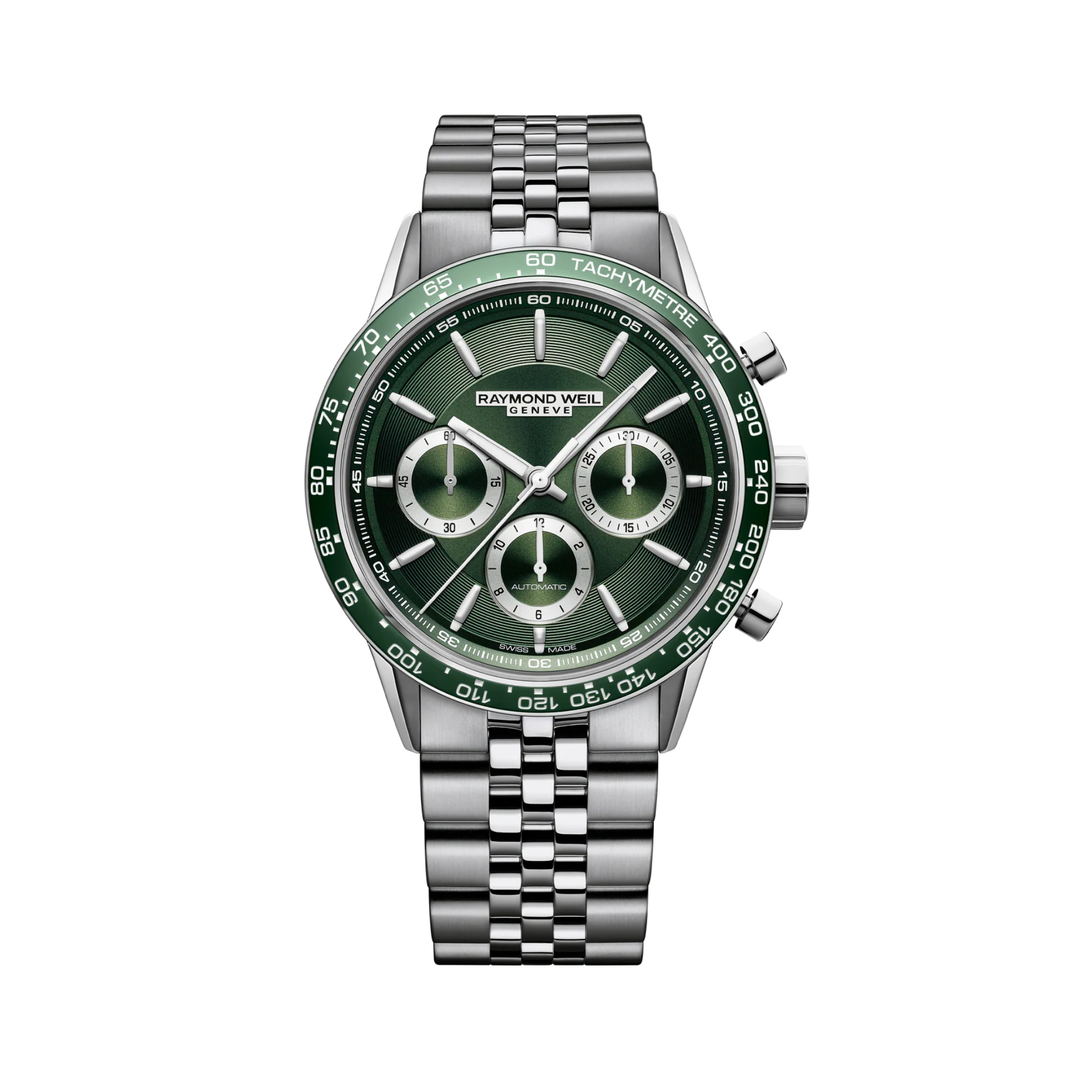 Relógio RAYMOND WEIL freelancer tri-compax chronograph 43 mm, 7741-ST7-52021