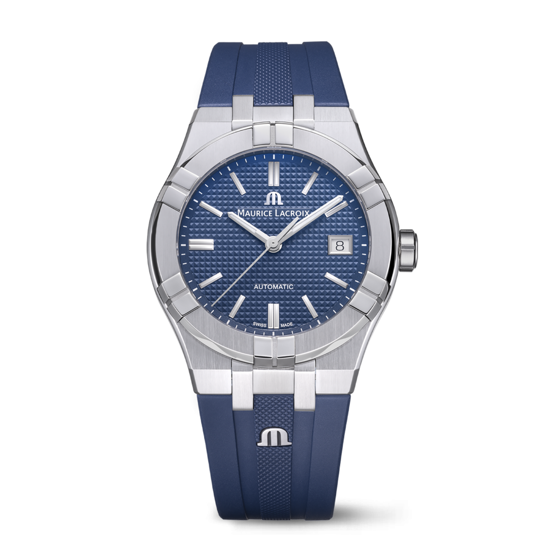 Relógio Maurice Lacroix AIKON AUTOMÁTICO DATE 39MM AI6007-SS000-430-4