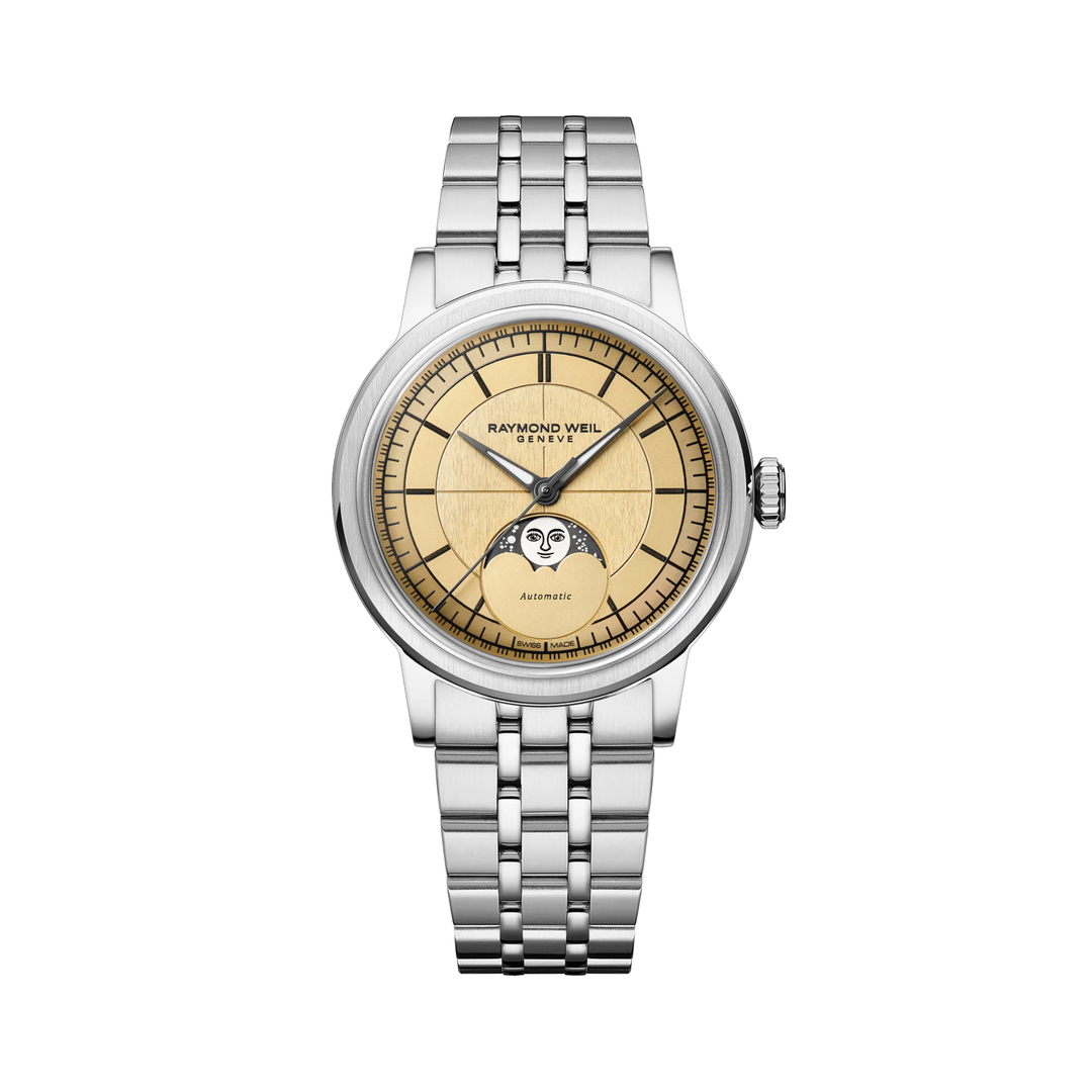 Relógio Feminino RAYMOND WEIL millesime moonphase Limited Edition: 50 pieces  35 mm, 2145-ST-10001