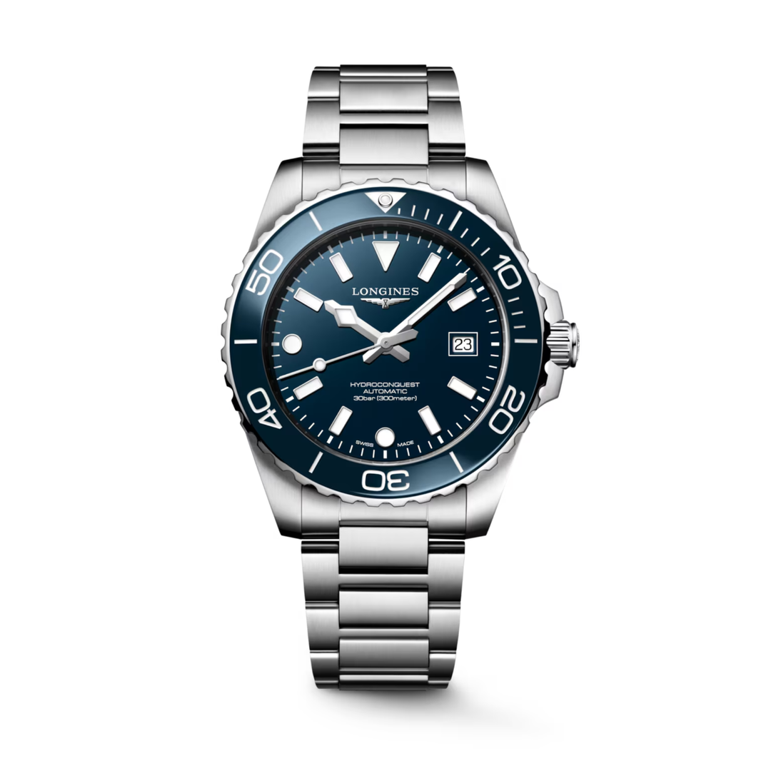 Relógio Longines L3.788.4.96.6 HYDROCONQUEST Automático 42mm