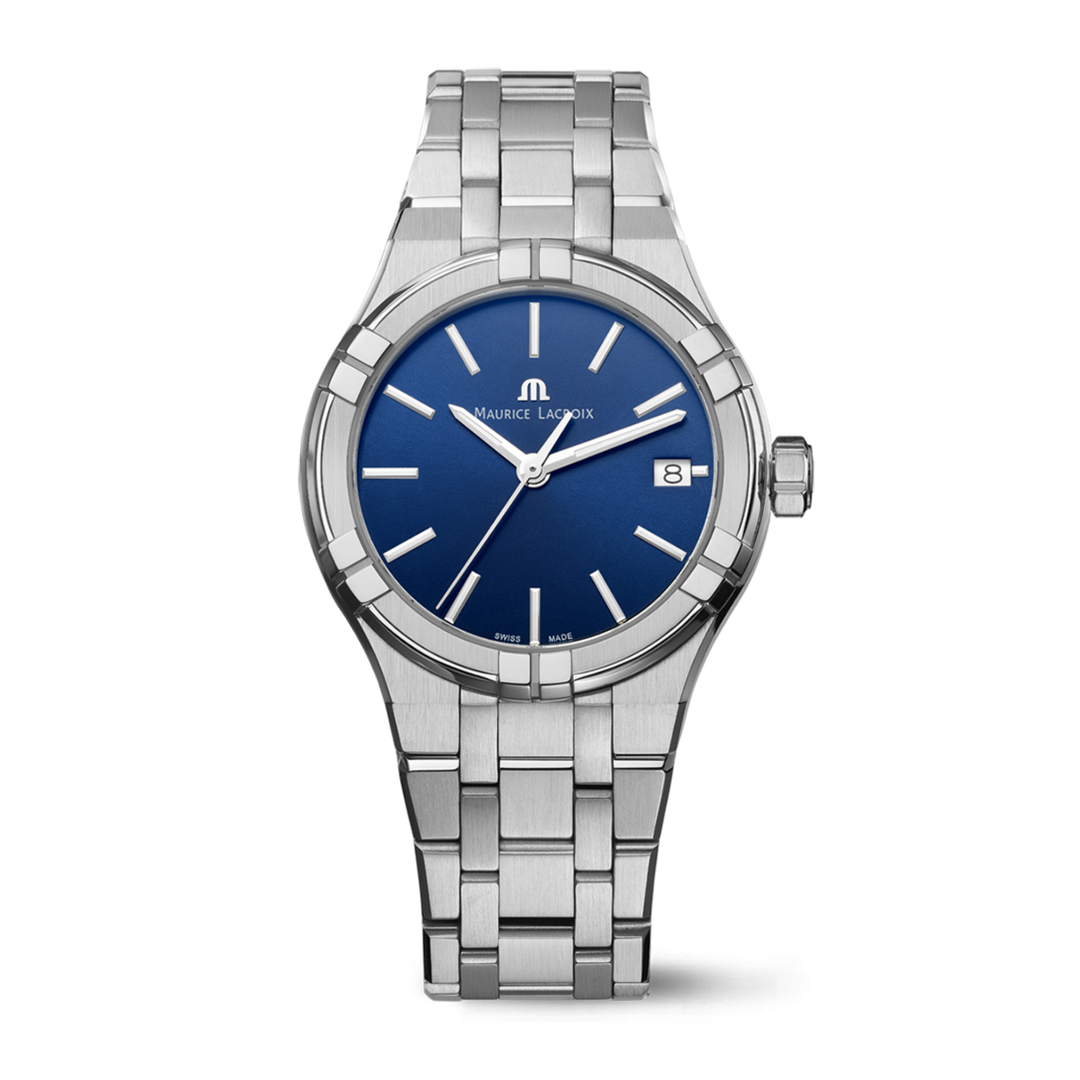 Relógio Maurice Lacroix AIKON QUARTZO DATE 35MM AI1106-SS002-430-1