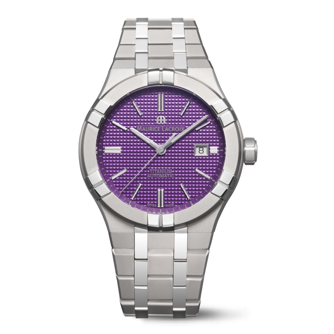 Relógio Maurice Lacroix AIKON AUTOMÁTICO TITANIUMA I6008-TT032-430-1