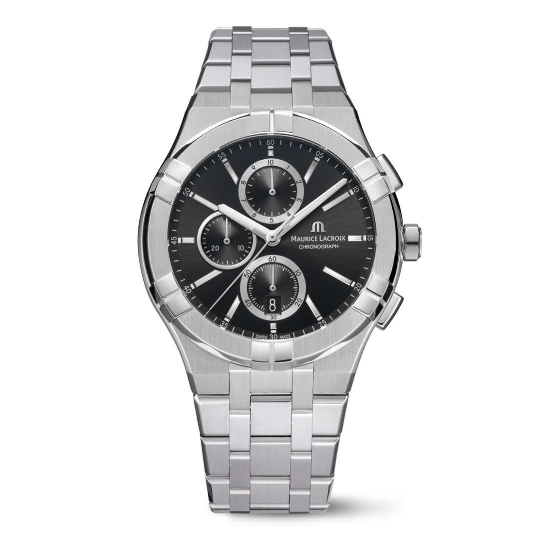 Relógio Maurice Lacroix AIKON QUARTZO CHRONOGRAPH AI1118-SS002-330-1