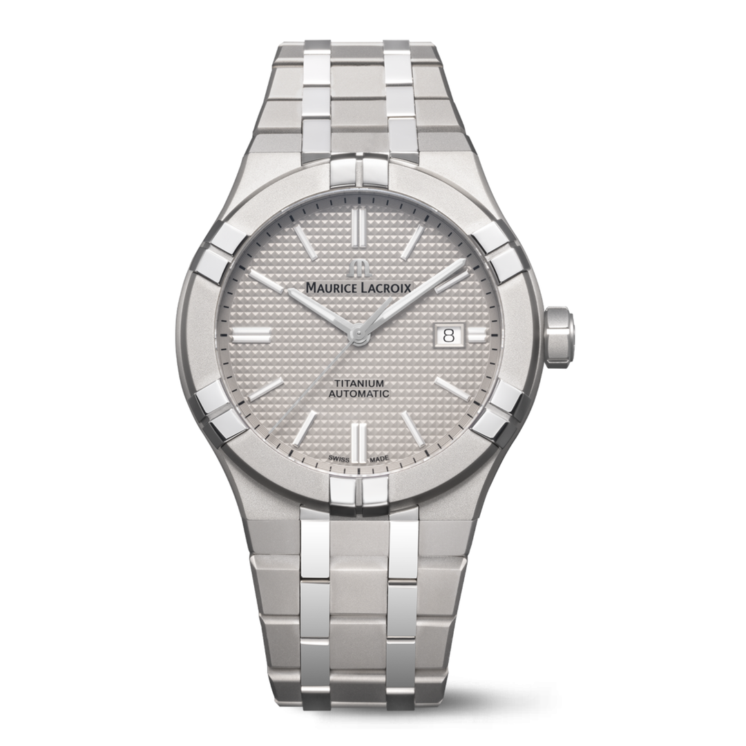 Relógio Maurice Lacroix AIKON AUTOMÁTICO TITANIUM AI6008-TT032-230-1