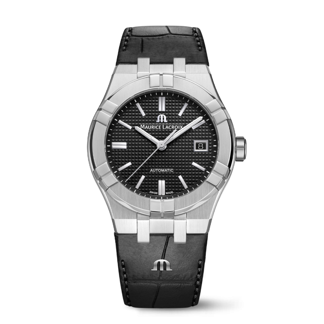 Relógio Maurice Lacroix AIKON AUTOMÁTICO DATE 39MM AI6007-SS001-330-1