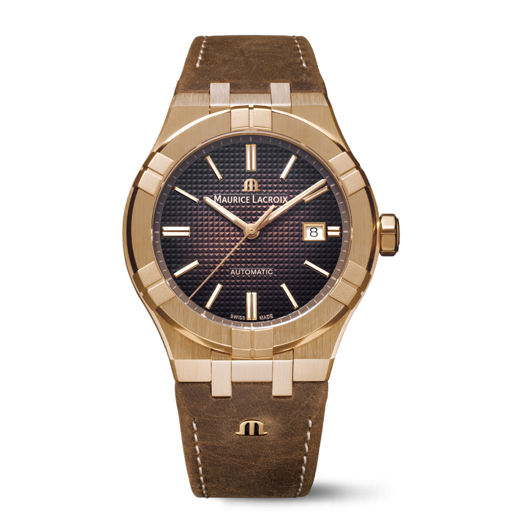 Relógio Maurice Lacroix AIKON AUTOMÁTICO BRONZE AI6008-BRZ01-730-3