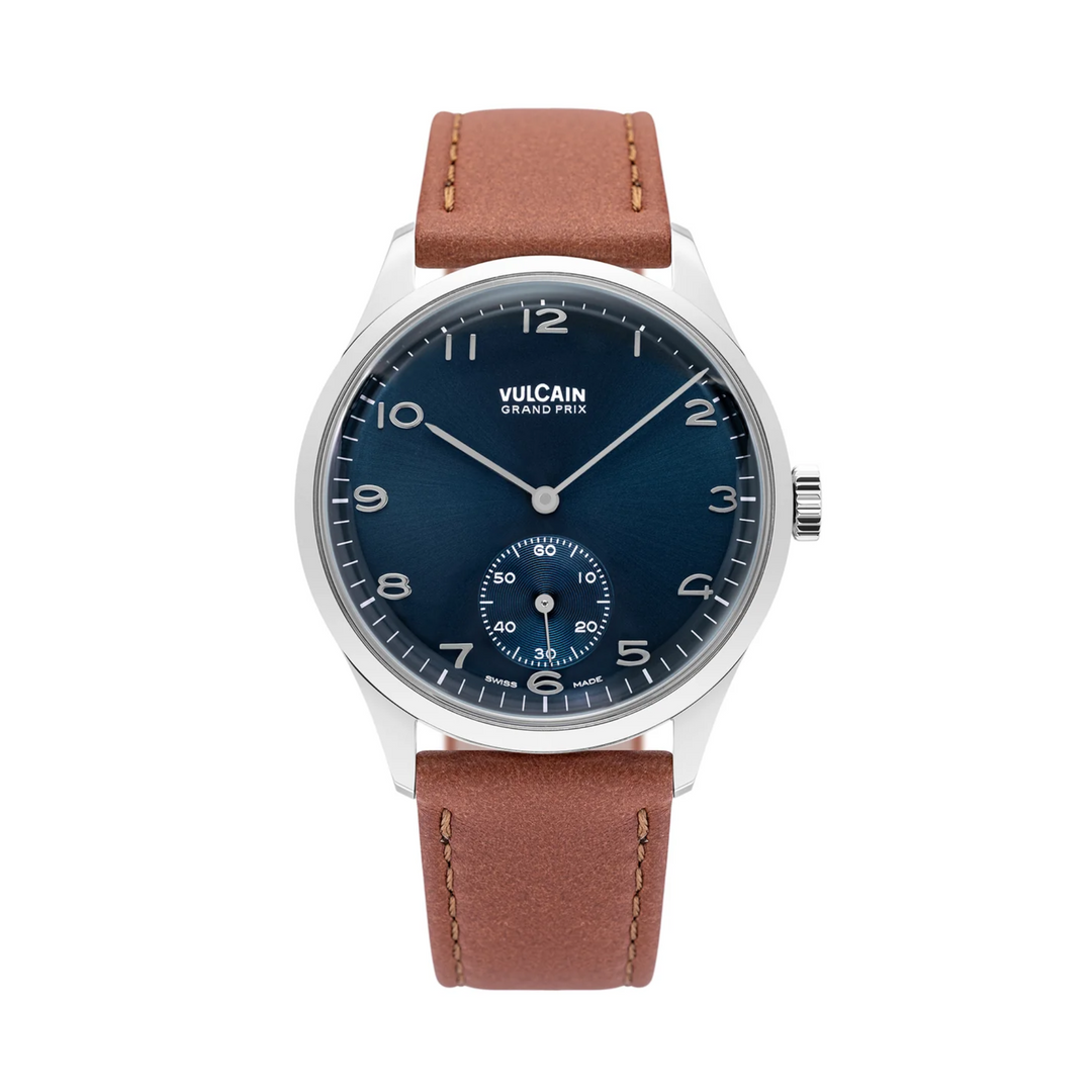 Relógio Vulcain 690175A30.BAC207 Grand Prix - Small Second Blue