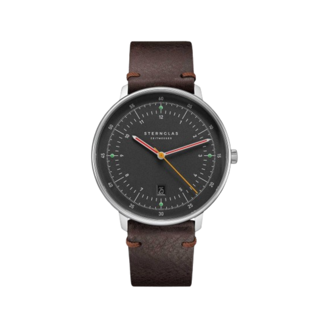 Relógio STERNGLAS Hamburg 42 mm S01-HH39-VI11 Quartz