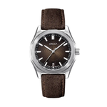 Carregue a imagem no visualizador da Galeria, Relógio Circula Steel sports watch Facet Brown - Suede Strap FS-SV-UU
