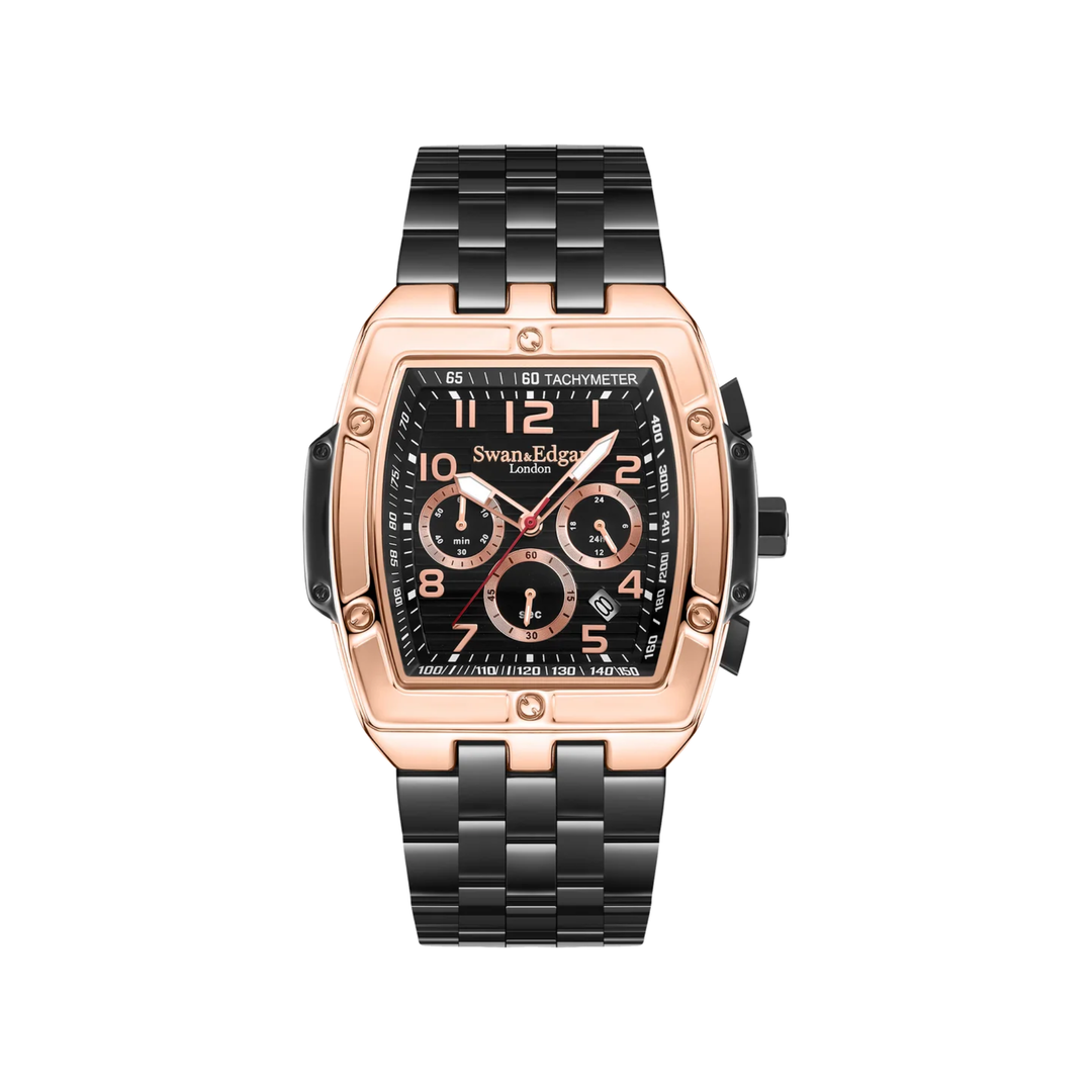 Relógio Swan & Edgar Ambassador Mechanical Quartz Rose