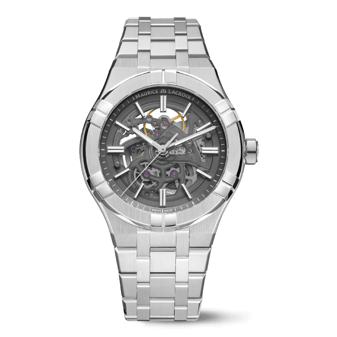 Relógio Maurice Lacroix AIKON AUTOMÁTICO SKELETON AI6008-SS002-030-1