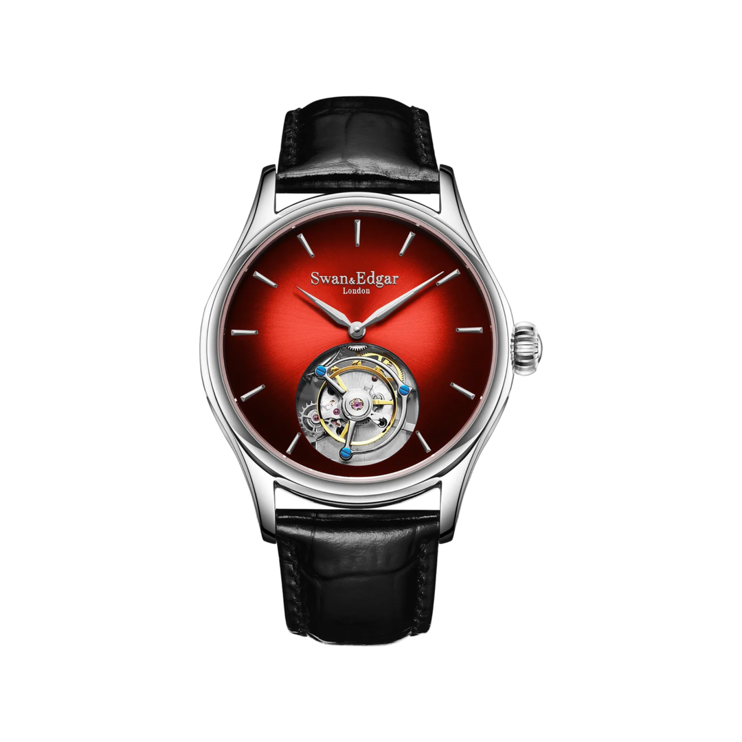 Relógio Swan & Edgar Tourbillon Shepherds Sunset Red