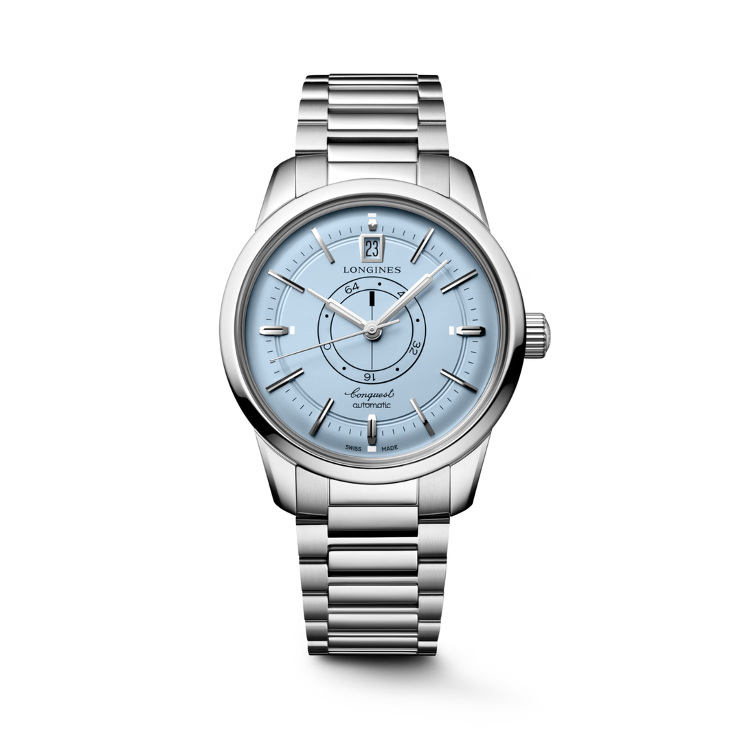 Relógio Longines L1.648.4.92.6 CONQUEST HERITAGE CENTRAL POWER RESERVE Automático 38mm