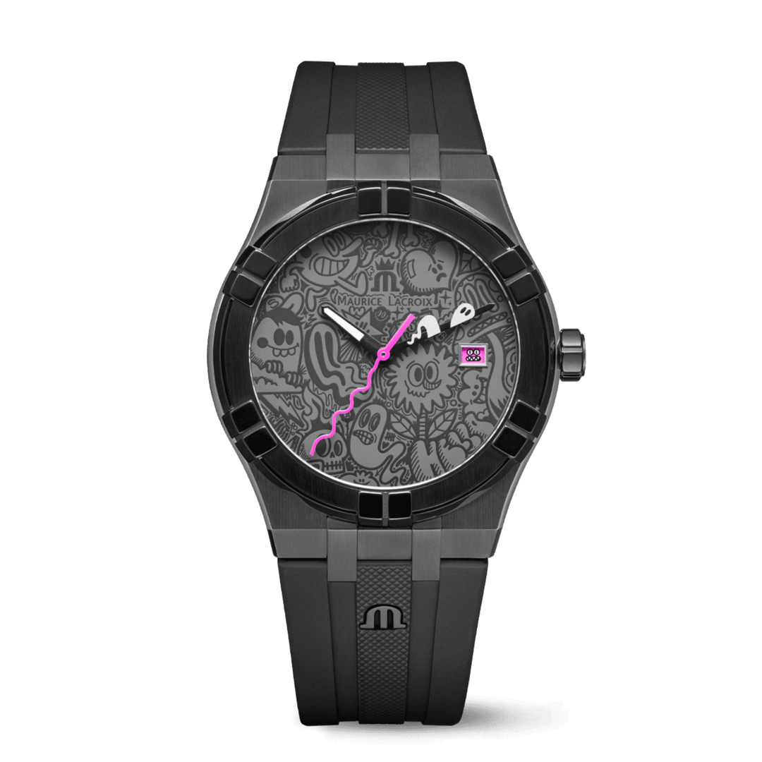 Relógio Maurice Lacroix AIKON QUARTZ WOTTO LIMITED EDITION AI1108-PVL20-090-2