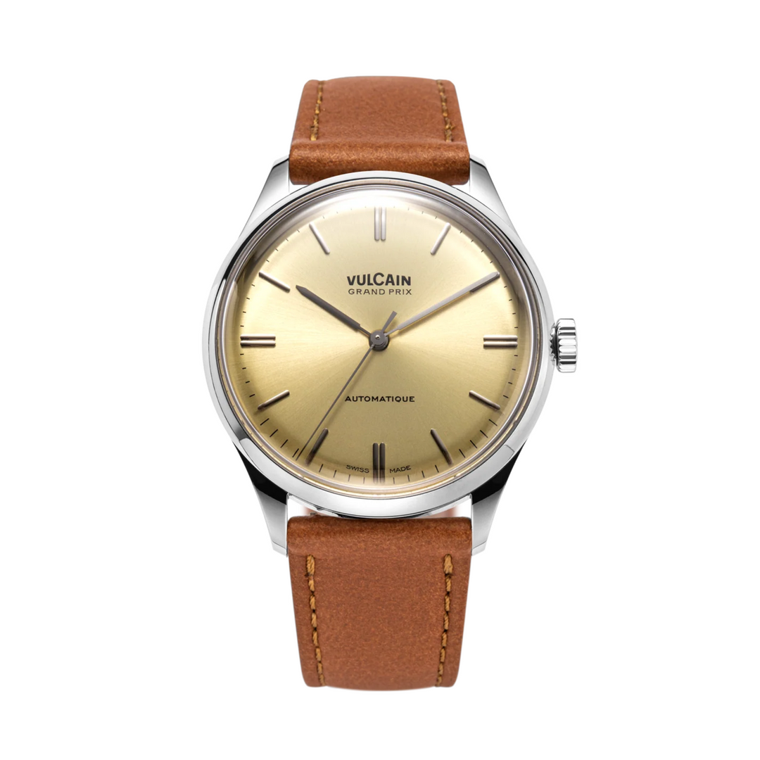 Relógio Vulcain 670171A70.BAC207 Grand Prix - Champagne
