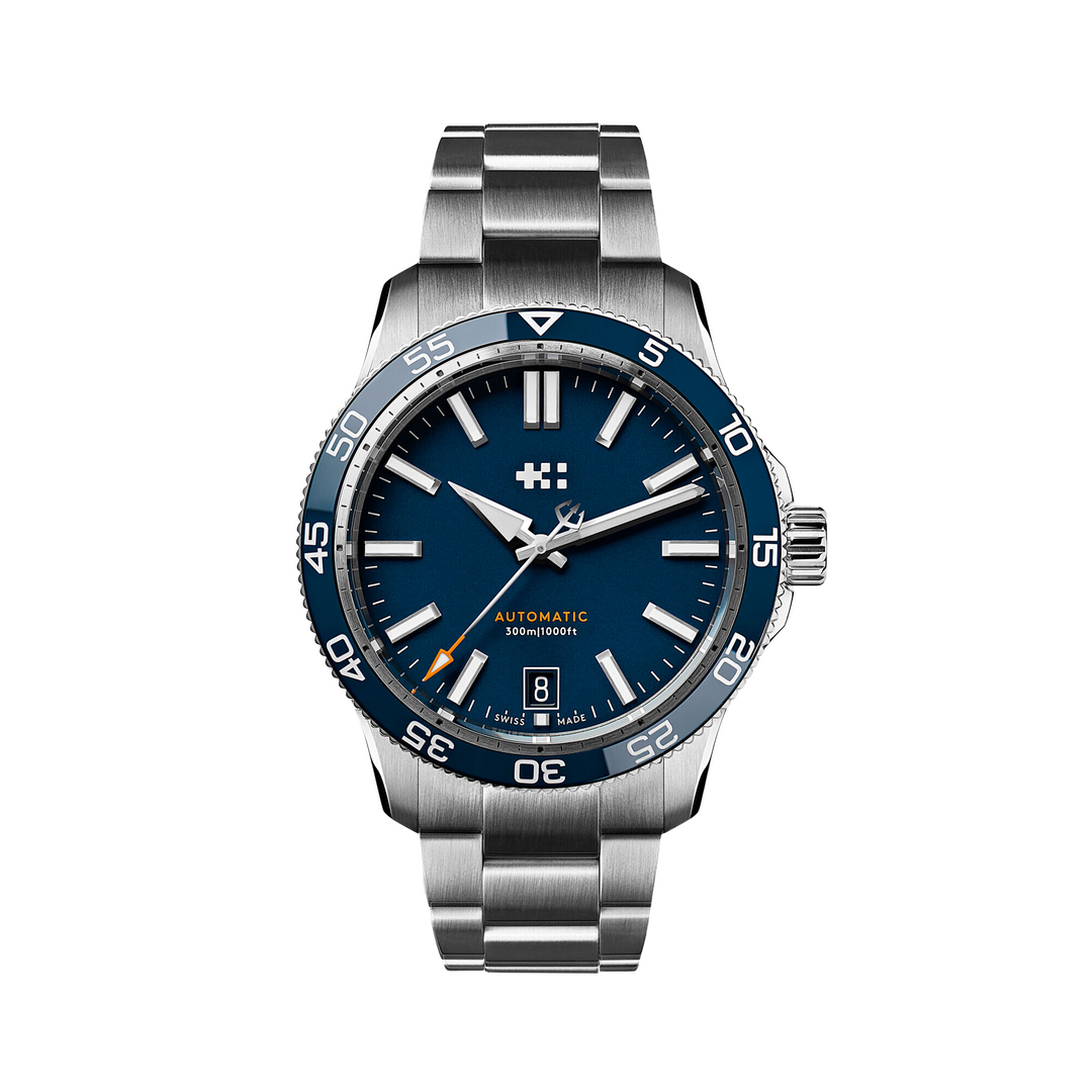 Relógio Christopher Ward C60 Trident Pro 300 38mm C60-38ADA31S0BB0-B0