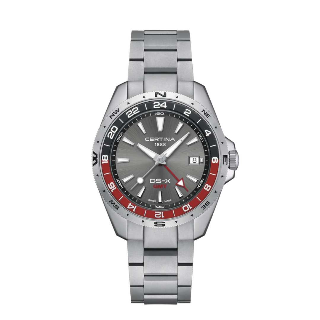 Relógio Certina C047.452.11.081.01 DS-X GMT Quartzo