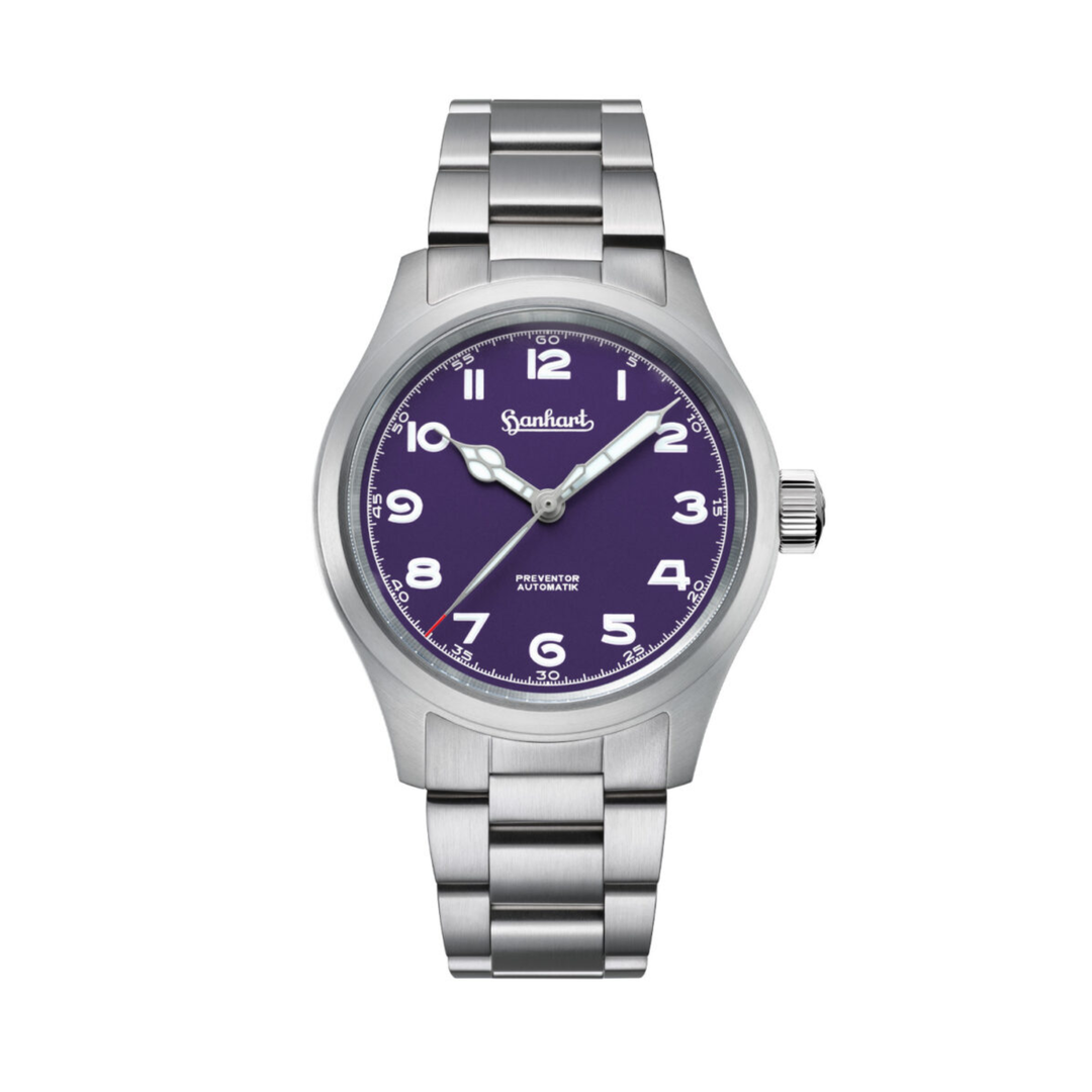 Relógio Hanhart Preventor HD12™ «Silk Purple» 39 mm
