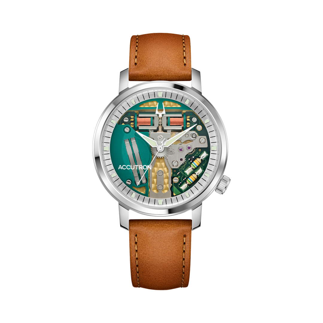 Relógio Accutron Tuning Fork Spaceview 314 26A212